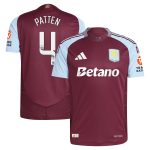 Explore the aston villa wsl adidas home authentic shirt 2024-25 with patten 4 printing Collection of Aston Villa jerseys. Authentic, high-quality football shirts for every supporter, available worldwide.