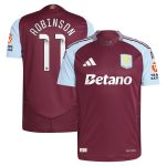 Explore the aston villa wsl adidas home authentic shirt 2024-25 with robinson 11 printing Collection of Aston Villa jerseys. Authentic, high-quality football shirts for every supporter, available worldwide.