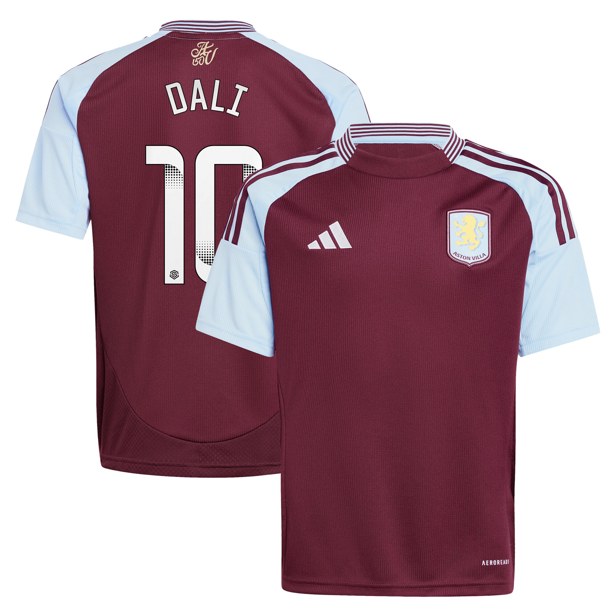 Explore the aston villa wsl adidas home shirt 2024-25 – kids with dali 10 printing Collection of Aston Villa jerseys. Authentic, high-quality football shirts for every supporter, available worldwide.