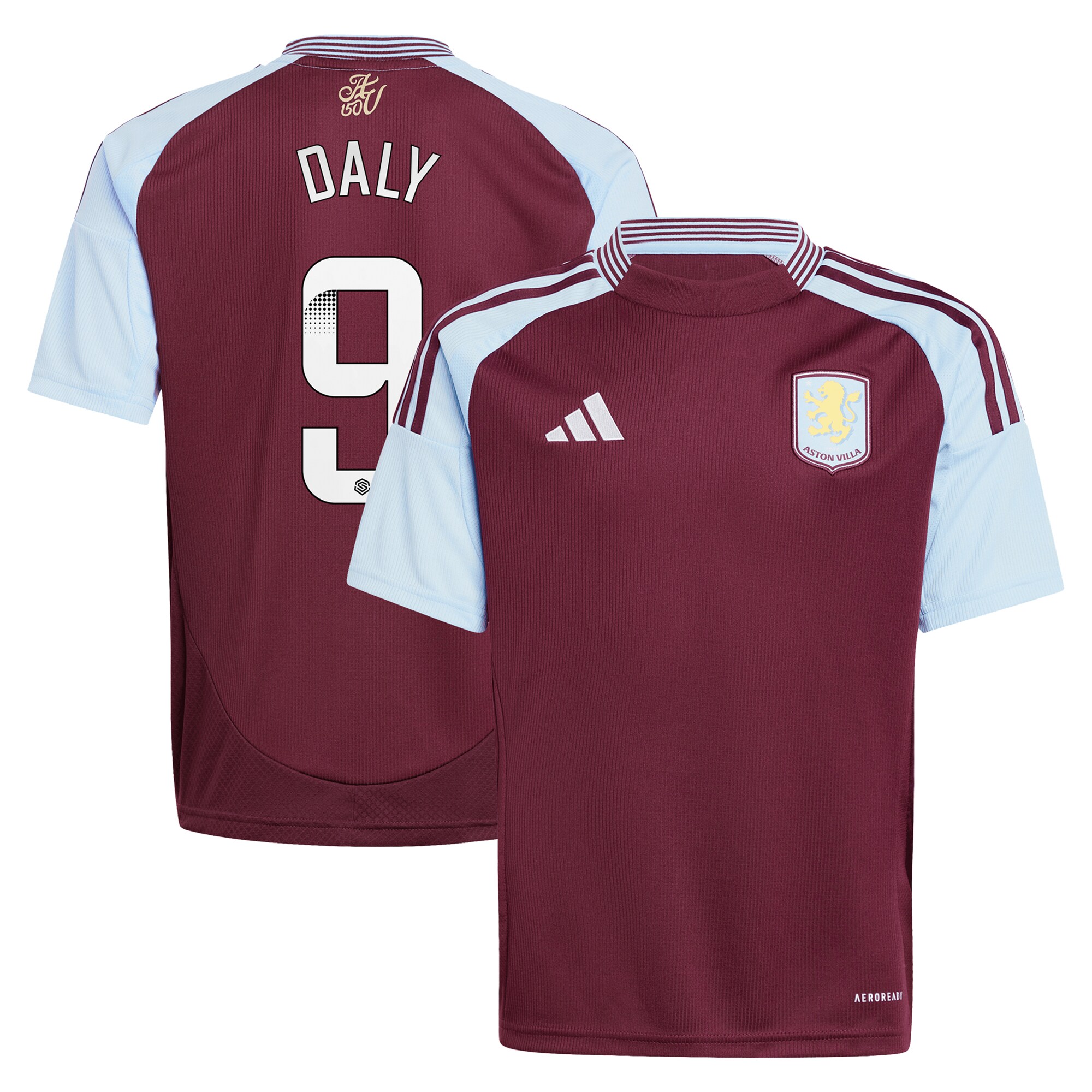 Explore the aston villa wsl adidas home shirt 2024-25 – kids with daly 9 printing Collection of Aston Villa jerseys. Authentic, high-quality football shirts for every supporter, available worldwide.