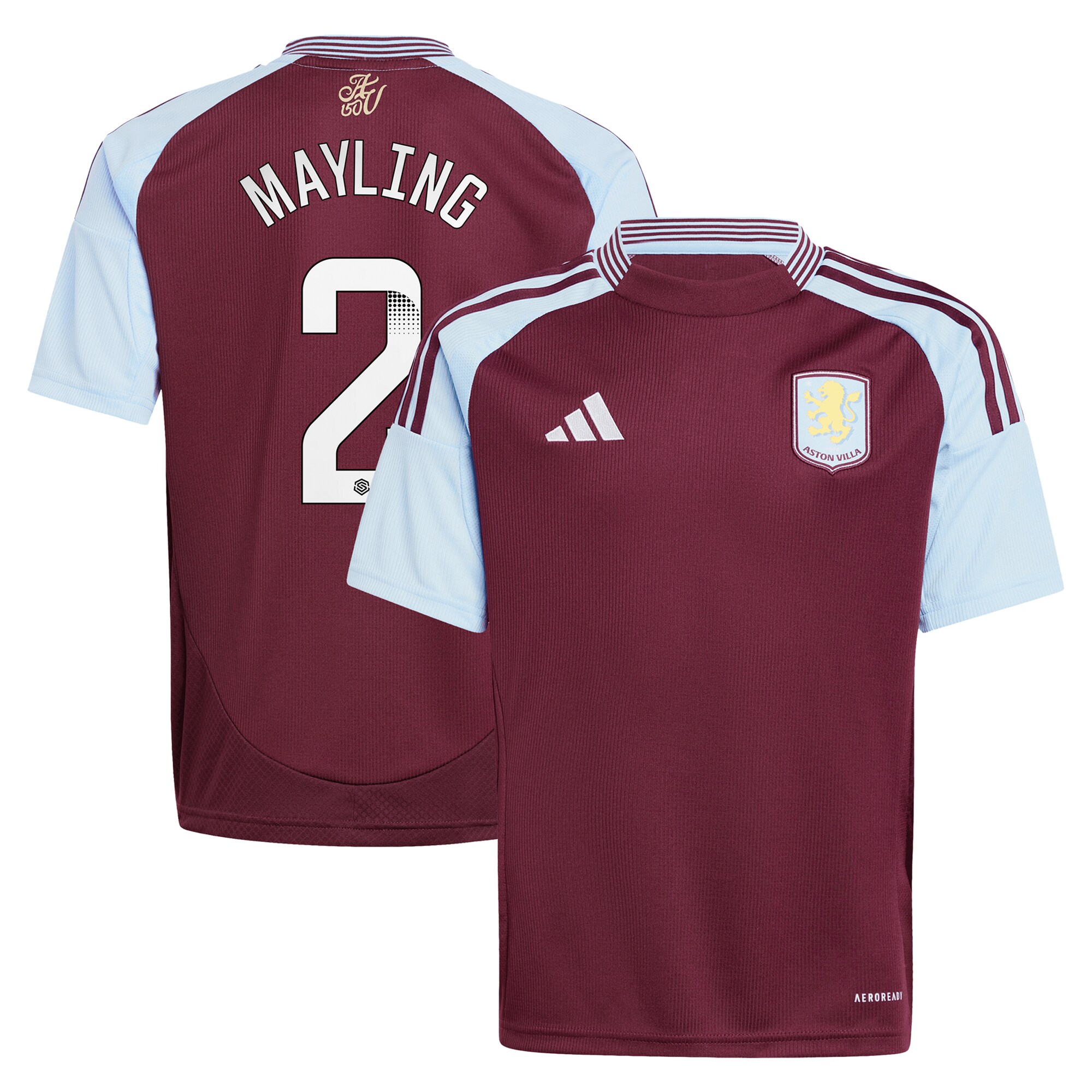 Explore the aston villa wsl adidas home shirt 2024-25 – kids with mayling 2 printing Collection of Aston Villa jerseys. Authentic, high-quality football shirts for every supporter, available worldwide.