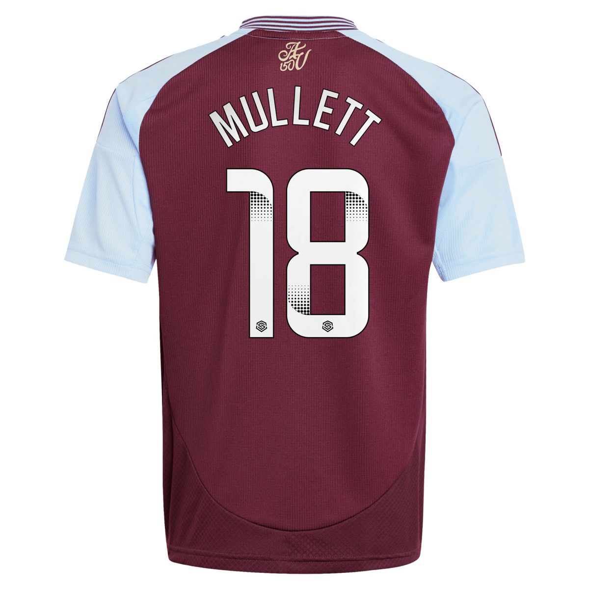 Explore the aston villa wsl adidas home shirt 2024-25 – kids with mullett 18 printing Collection of Aston Villa jerseys. Authentic, high-quality football shirts for every supporter, available worldwide.