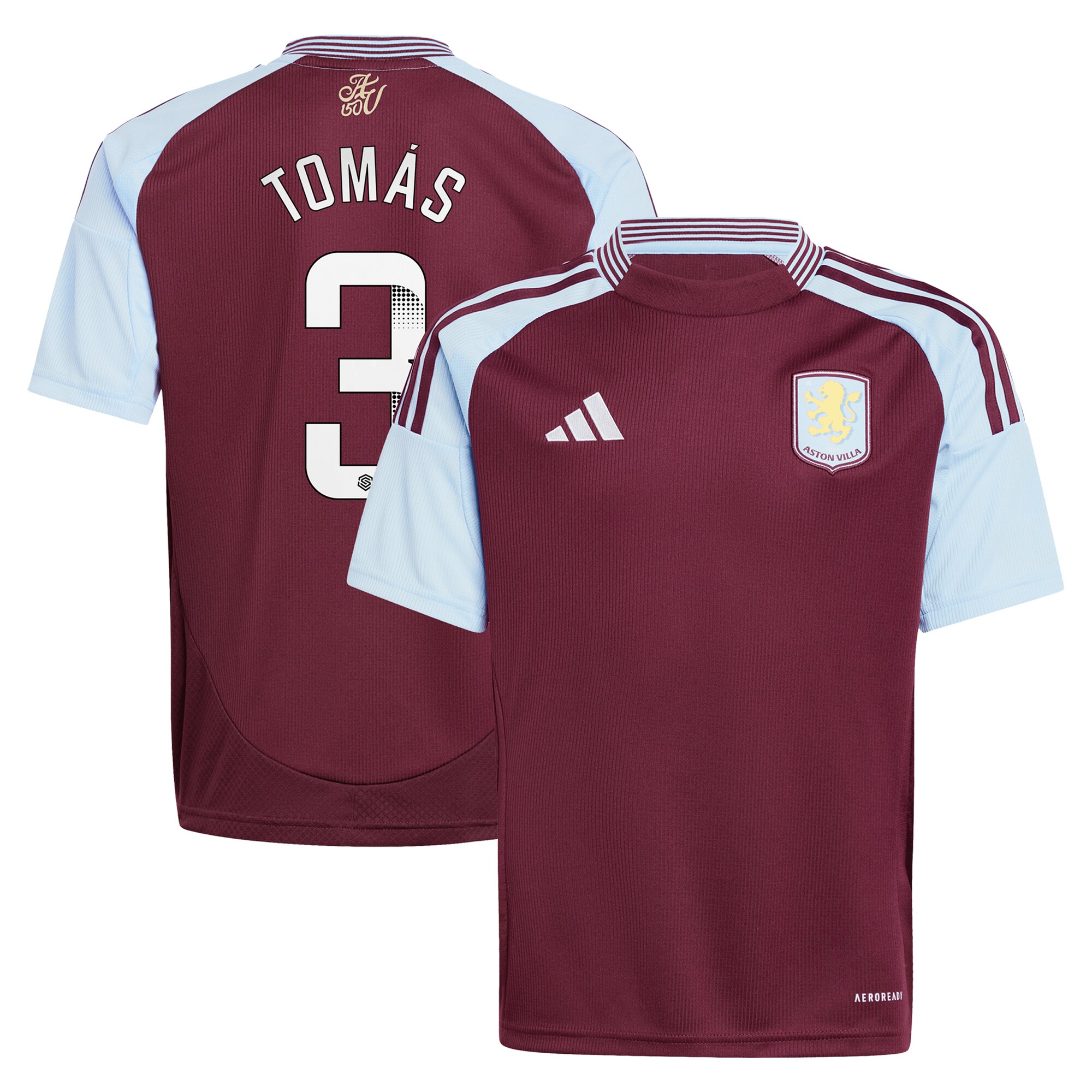 Explore the aston villa wsl adidas home shirt 2024-25 – kids with tomás 3 printing Collection of Aston Villa jerseys. Authentic, high-quality football shirts for every supporter, available worldwide.