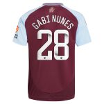 Explore the aston villa wsl adidas home shirt 2024-25 with gabi nunes 28 printing Collection of Aston Villa jerseys. Authentic, high-quality football shirts for every supporter, available worldwide.