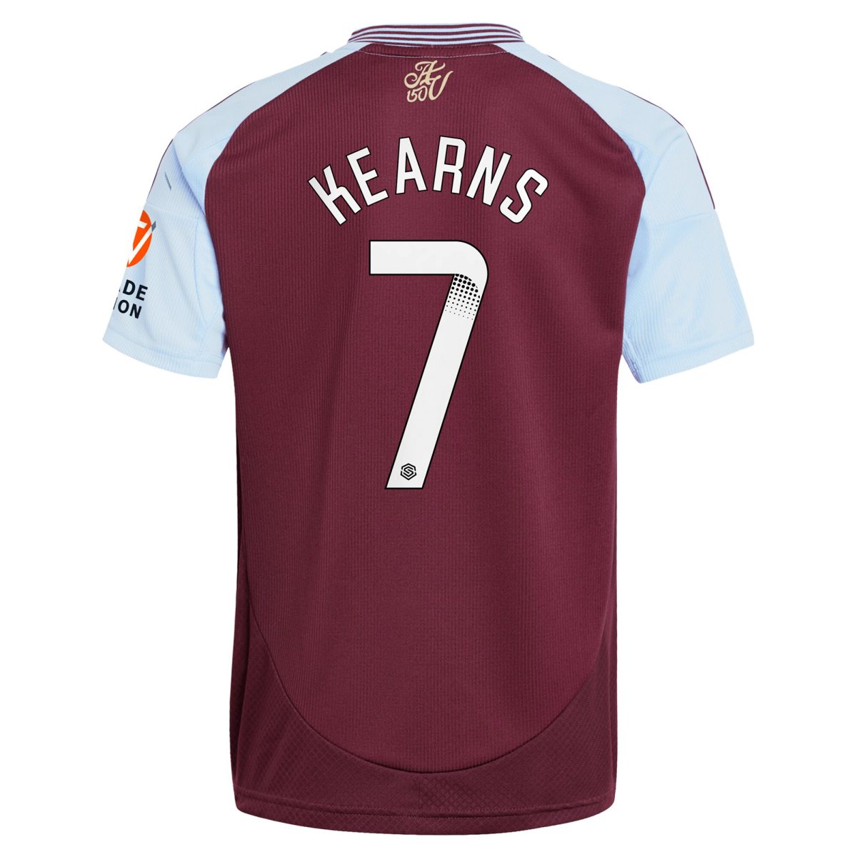 Explore the aston villa wsl adidas home shirt 2024-25 with kearns 7 printing Collection of Aston Villa jerseys. Authentic, high-quality football shirts for every supporter, available worldwide.