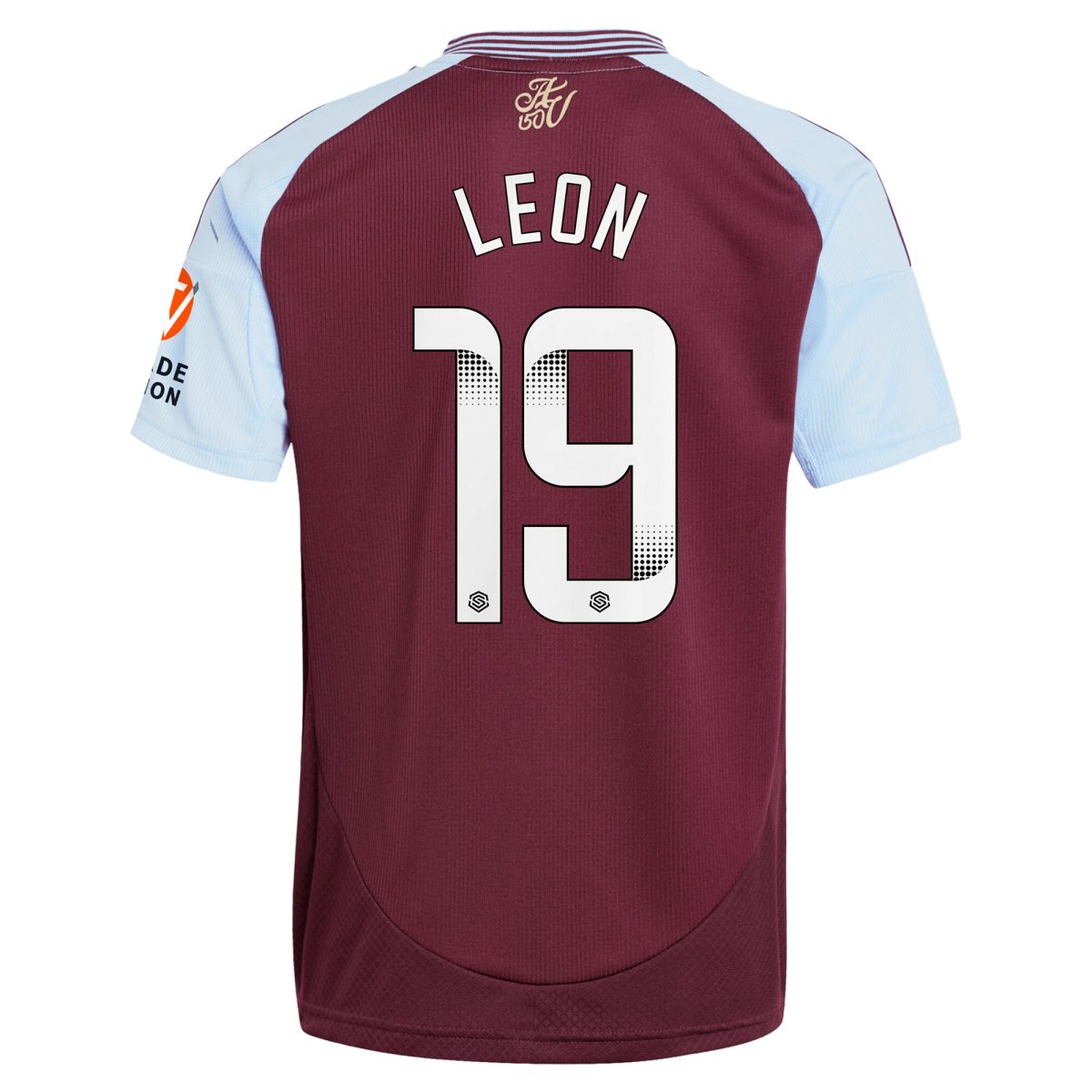 Explore the aston villa wsl adidas home shirt 2024-25 with leon 19 printing Collection of Aston Villa jerseys. Authentic, high-quality football shirts for every supporter, available worldwide.