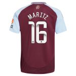 Explore the aston villa wsl adidas home shirt 2024-25 with maritz 26 printing Collection of Aston Villa jerseys. Authentic, high-quality football shirts for every supporter, available worldwide.