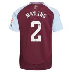 Explore the aston villa wsl adidas home shirt 2024-25 with mayling 2 printing Collection of Aston Villa jerseys. Authentic, high-quality football shirts for every supporter, available worldwide.