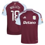 Explore the aston villa wsl adidas home shirt 2024-25 with mullett 18 printing Collection of Aston Villa jerseys. Authentic, high-quality football shirts for every supporter, available worldwide.