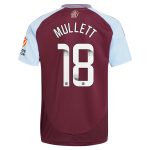 Explore the aston villa wsl adidas home shirt 2024-25 with mullett 18 printing Collection of Aston Villa jerseys. Authentic, high-quality football shirts for every supporter, available worldwide.