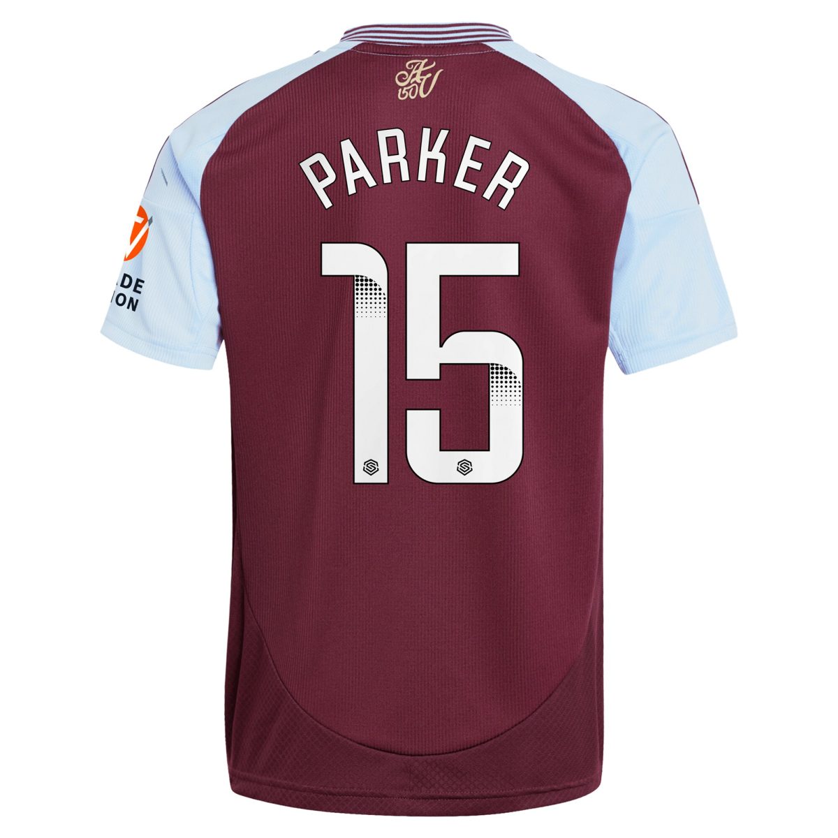 Explore the aston villa wsl adidas home shirt 2024-25 with parker 15 printing Collection of Aston Villa jerseys. Authentic, high-quality football shirts for every supporter, available worldwide.