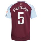 Explore the aston villa wsl adidas home shirt 2024-25 with staniforth 5 printing Collection of Aston Villa jerseys. Authentic, high-quality football shirts for every supporter, available worldwide.