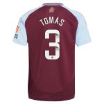 Explore the aston villa wsl adidas home shirt 2024-25 with tomás 3 printing Collection of Aston Villa jerseys. Authentic, high-quality football shirts for every supporter, available worldwide.