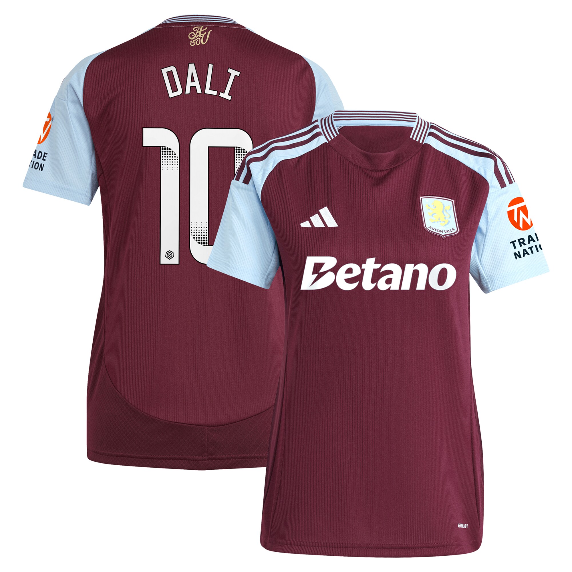 Explore the aston villa wsl adidas home shirt 2024-25 – womens with dali 10 printing Collection of Aston Villa jerseys. Authentic, high-quality football shirts for every supporter, available worldwide.