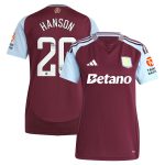 Explore the aston villa wsl adidas home shirt 2024-25 – womens with hanson 20 printing Collection of Aston Villa jerseys. Authentic, high-quality football shirts for every supporter, available worldwide.