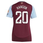 Explore the aston villa wsl adidas home shirt 2024-25 – womens with hanson 20 printing Collection of Aston Villa jerseys. Authentic, high-quality football shirts for every supporter, available worldwide.