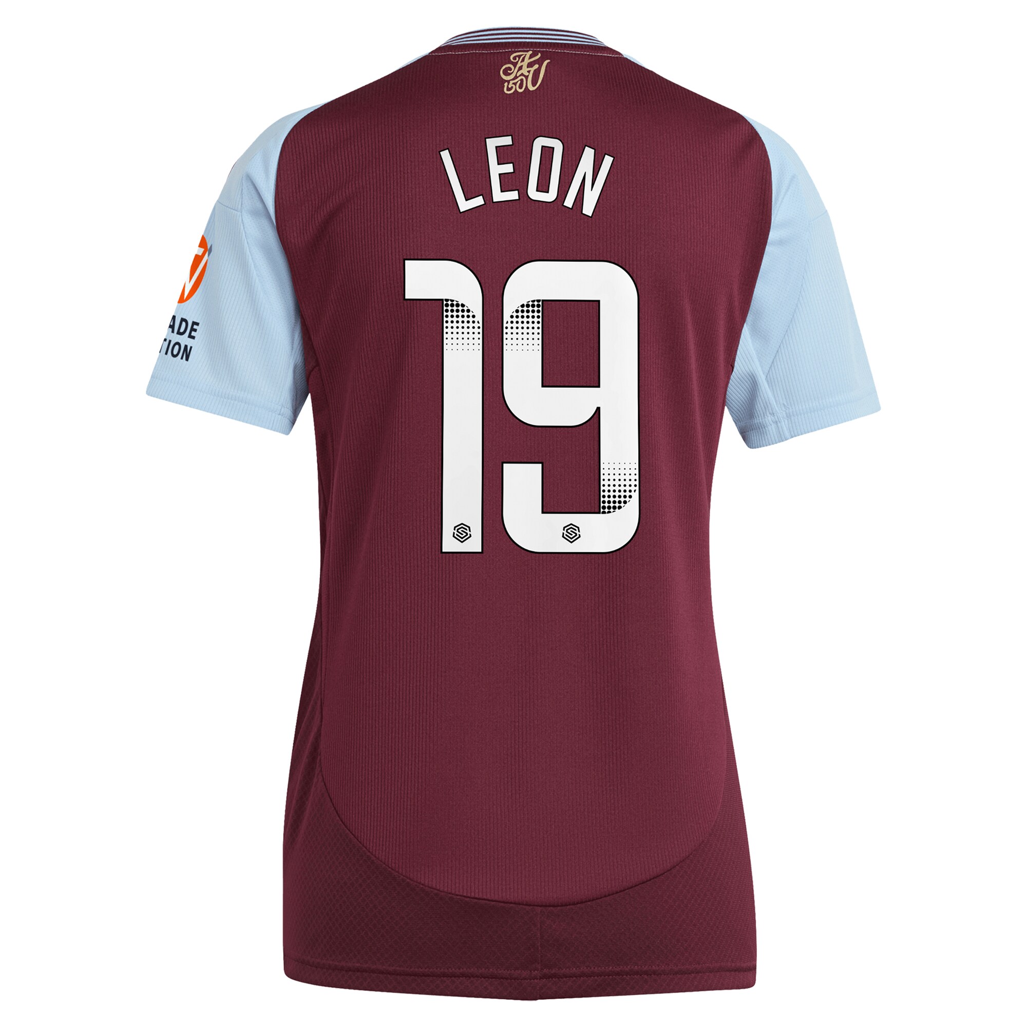 Explore the aston villa wsl adidas home shirt 2024-25 – womens with leon 19 printing Collection of Aston Villa jerseys. Authentic, high-quality football shirts for every supporter, available worldwide.