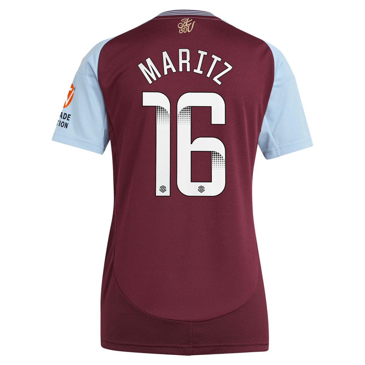 Explore the aston villa wsl adidas home shirt 2024-25 – womens with maritz 26 printing Collection of Aston Villa jerseys. Authentic, high-quality football shirts for every supporter, available worldwide.