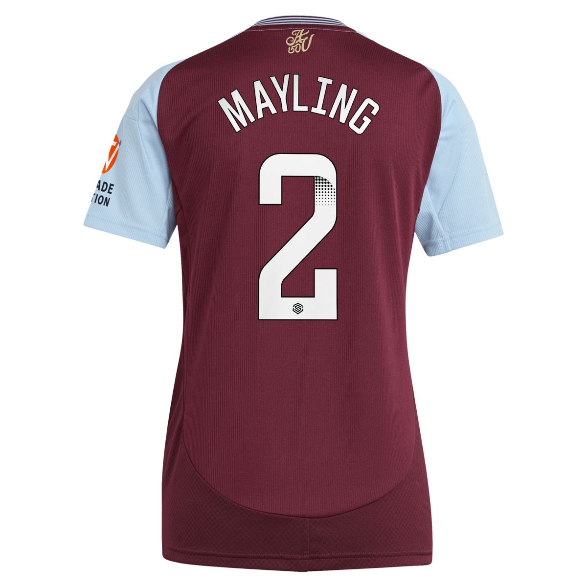 Explore the aston villa wsl adidas home shirt 2024-25 – womens with mayling 2 printing Collection of Aston Villa jerseys. Authentic, high-quality football shirts for every supporter, available worldwide.
