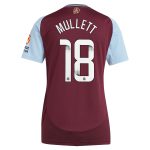 Explore the aston villa wsl adidas home shirt 2024-25 – womens with mullett 18 printing Collection of Aston Villa jerseys. Authentic, high-quality football shirts for every supporter, available worldwide.