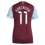 Explore the aston villa wsl adidas home shirt 2024-25 – womens with robinson 11 printing Collection of Aston Villa jerseys. Authentic, high-quality football shirts for every supporter, available worldwide.