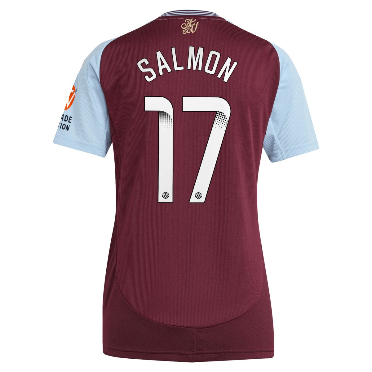 Explore the aston villa wsl adidas home shirt 2024-25 – womens with salmon 17 printing Collection of Aston Villa jerseys. Authentic, high-quality football shirts for every supporter, available worldwide.