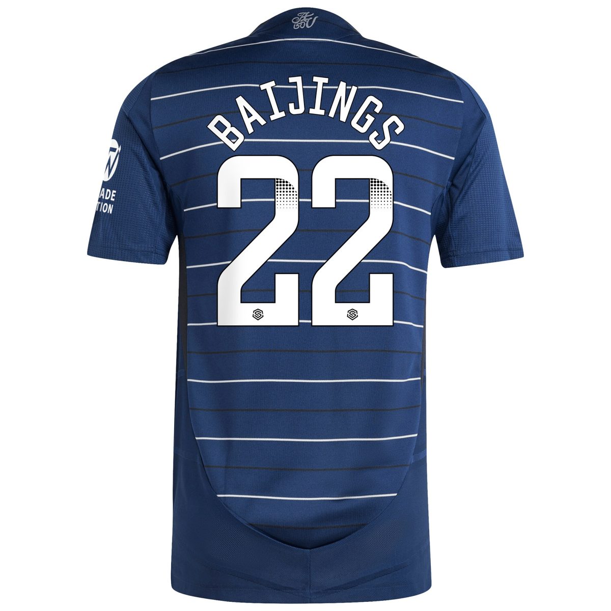 Explore the aston villa wsl adidas third authentic shirt 2024-25 with baijings 22 printing Collection of Aston Villa jerseys. Authentic, high-quality football shirts for every supporter, available worldwide.
