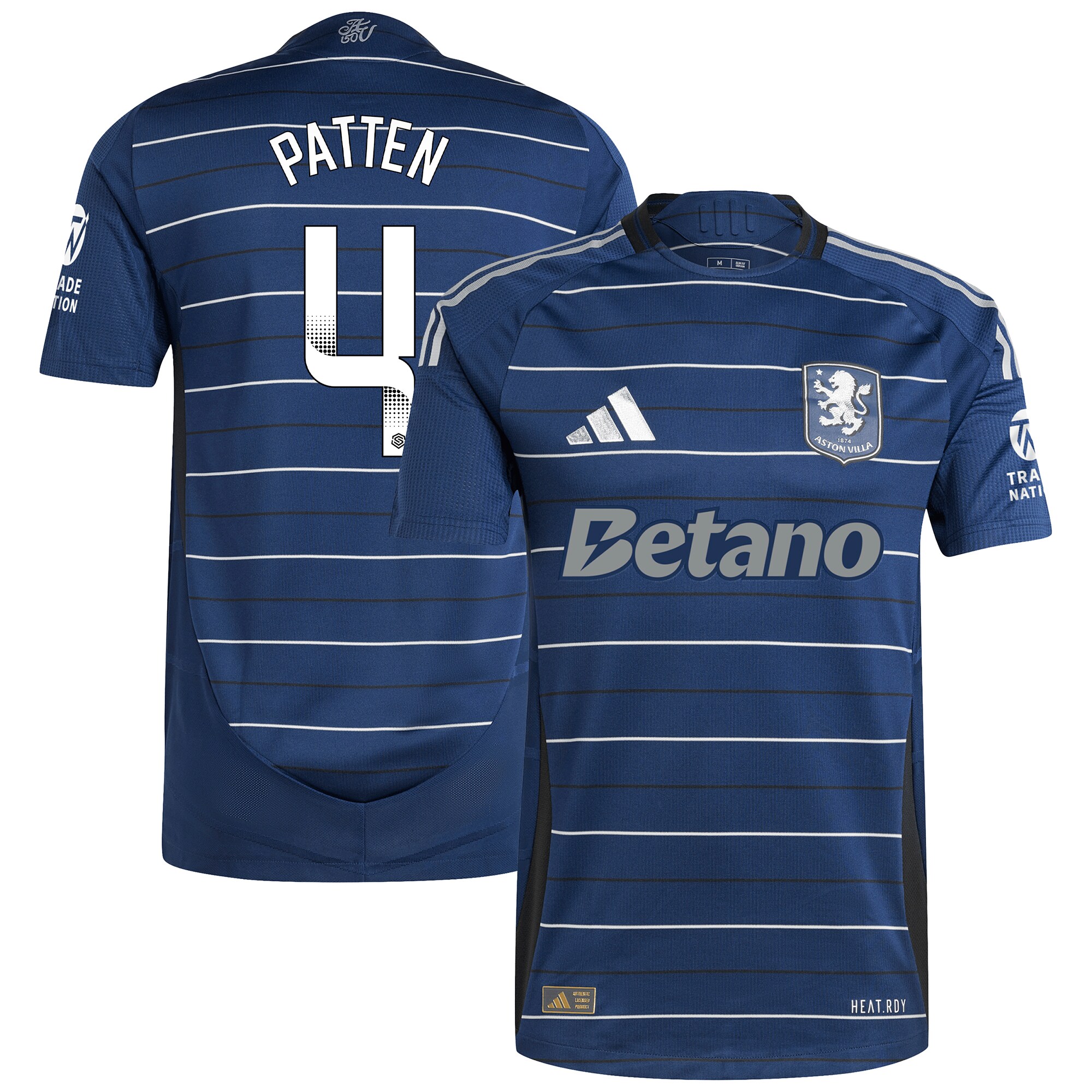 Explore the aston villa wsl adidas third authentic shirt 2024-25 with patten 4 printing Collection of Aston Villa jerseys. Authentic, high-quality football shirts for every supporter, available worldwide.
