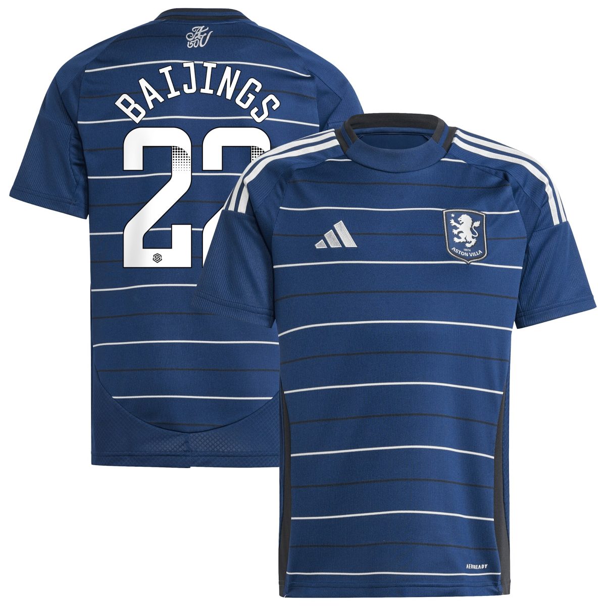 Explore the aston villa wsl adidas third shirt 2024-25 – kids with baijings 22 printing Collection of Aston Villa jerseys. Authentic, high-quality football shirts for every supporter, available worldwide.