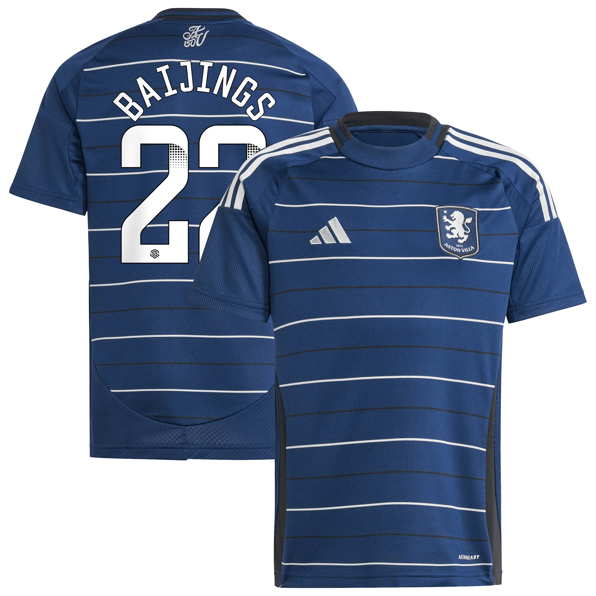 Explore the aston villa wsl adidas third shirt 2024-25 – kids with baijings 22 printing Collection of Aston Villa jerseys. Authentic, high-quality football shirts for every supporter, available worldwide.