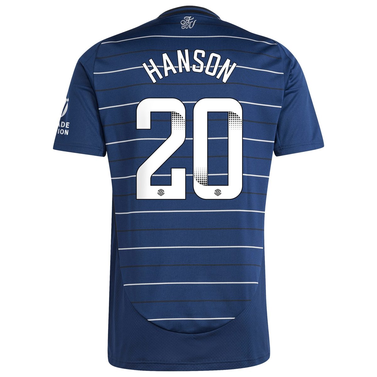 Explore the aston villa wsl adidas third shirt 2024-25 with hanson 20 printing Collection of Aston Villa jerseys. Authentic, high-quality football shirts for every supporter, available worldwide.