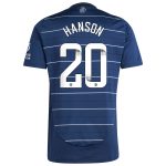 Explore the aston villa wsl adidas third shirt 2024-25 with hanson 20 printing Collection of Aston Villa jerseys. Authentic, high-quality football shirts for every supporter, available worldwide.