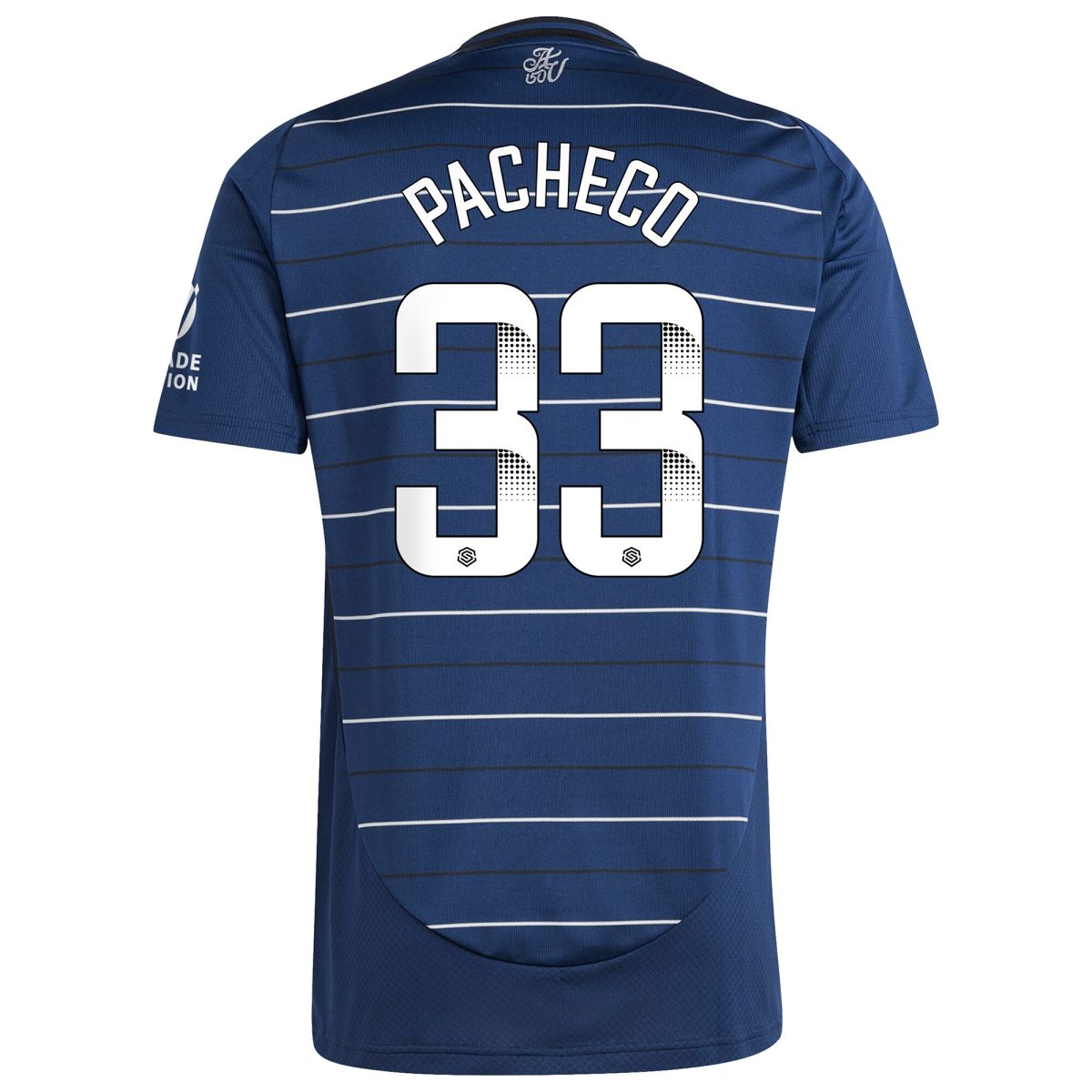 Explore the aston villa wsl adidas third shirt 2024-25 with pacheco 33 printing Collection of Aston Villa jerseys. Authentic, high-quality football shirts for every supporter, available worldwide.