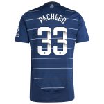 Explore the aston villa wsl adidas third shirt 2024-25 with pacheco 33 printing Collection of Aston Villa jerseys. Authentic, high-quality football shirts for every supporter, available worldwide.