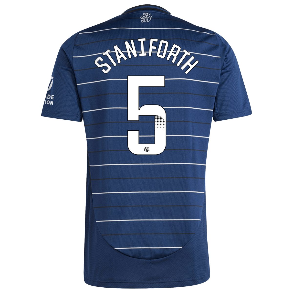 Explore the aston villa wsl adidas third shirt 2024-25 with staniforth 5 printing Collection of Aston Villa jerseys. Authentic, high-quality football shirts for every supporter, available worldwide.