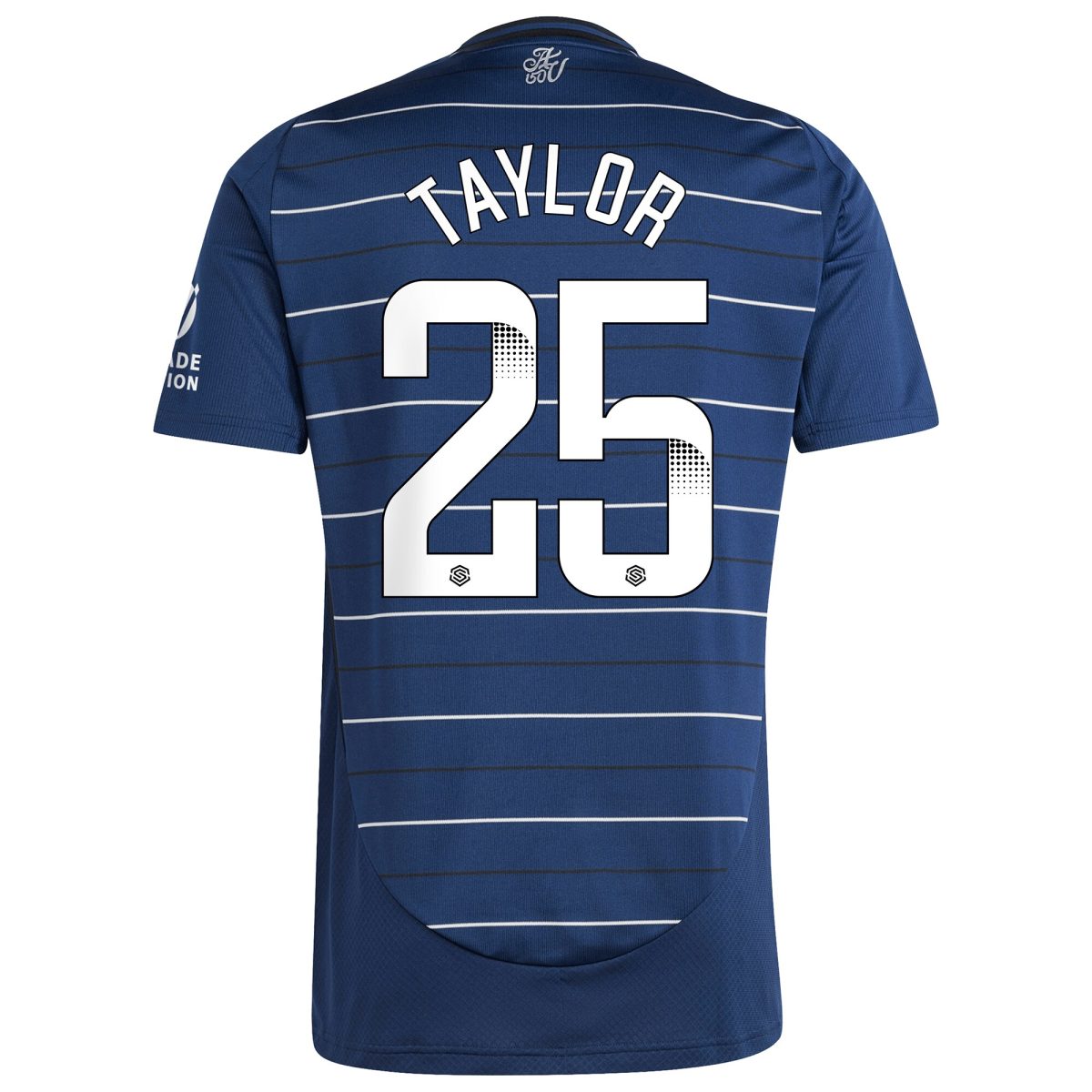 Explore the aston villa wsl adidas third shirt 2024-25 with taylor 25 printing Collection of Aston Villa jerseys. Authentic, high-quality football shirts for every supporter, available worldwide.
