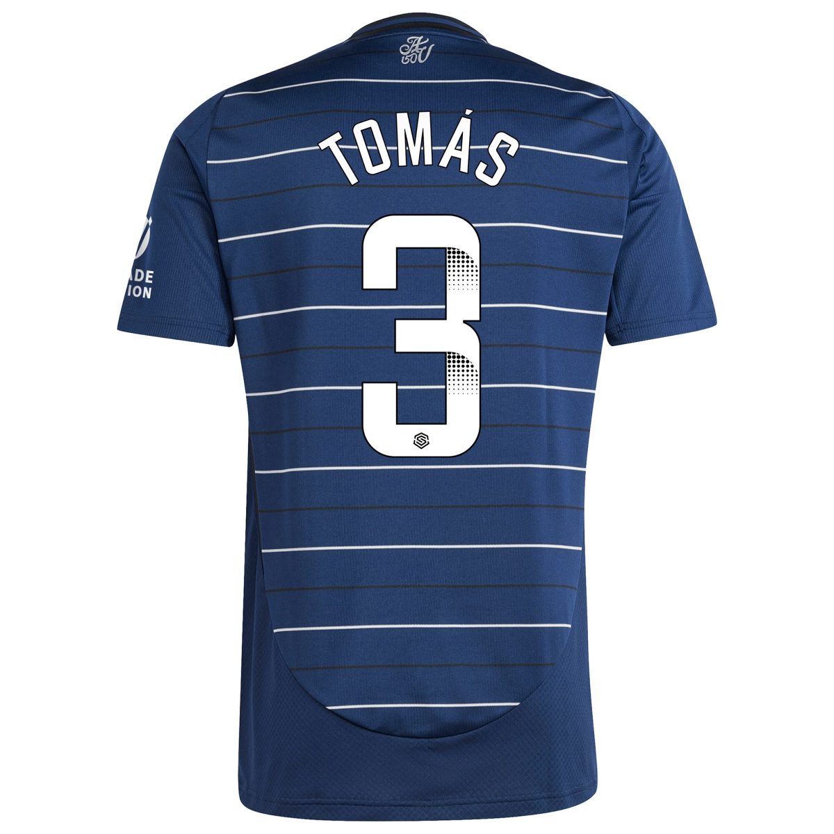 Explore the aston villa wsl adidas third shirt 2024-25 with tomás 3 printing Collection of Aston Villa jerseys. Authentic, high-quality football shirts for every supporter, available worldwide.