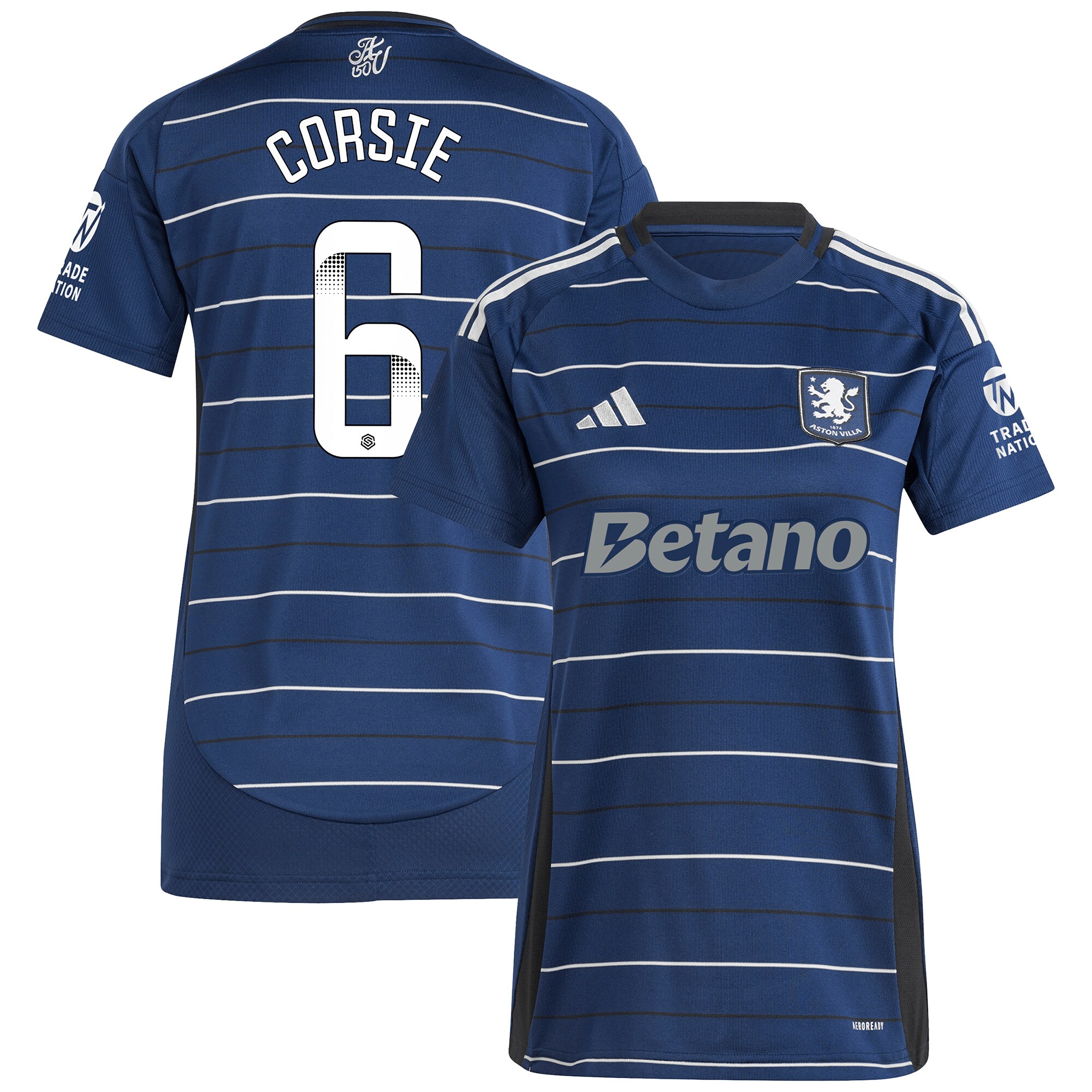 Explore the aston villa wsl adidas third shirt 2024-25 – womens with corsie 6 printing Collection of Aston Villa jerseys. Authentic, high-quality football shirts for every supporter, available worldwide.