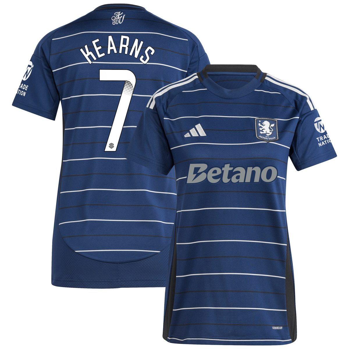 Explore the aston villa wsl adidas third shirt 2024-25 – womens with kearns 7 printing Collection of Aston Villa jerseys. Authentic, high-quality football shirts for every supporter, available worldwide.