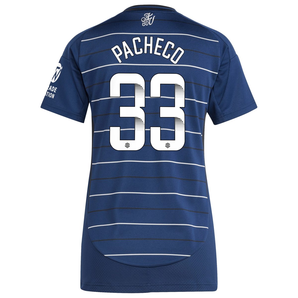 Explore the aston villa wsl adidas third shirt 2024-25 – womens with pacheco 33 printing Collection of Aston Villa jerseys. Authentic, high-quality football shirts for every supporter, available worldwide.