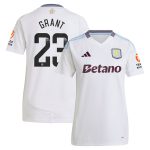 Explore the aston villa wsl away shirt 2024-25 – womens with grant 23 printing Collection of Aston Villa jerseys. Authentic, high-quality football shirts for every supporter, available worldwide.