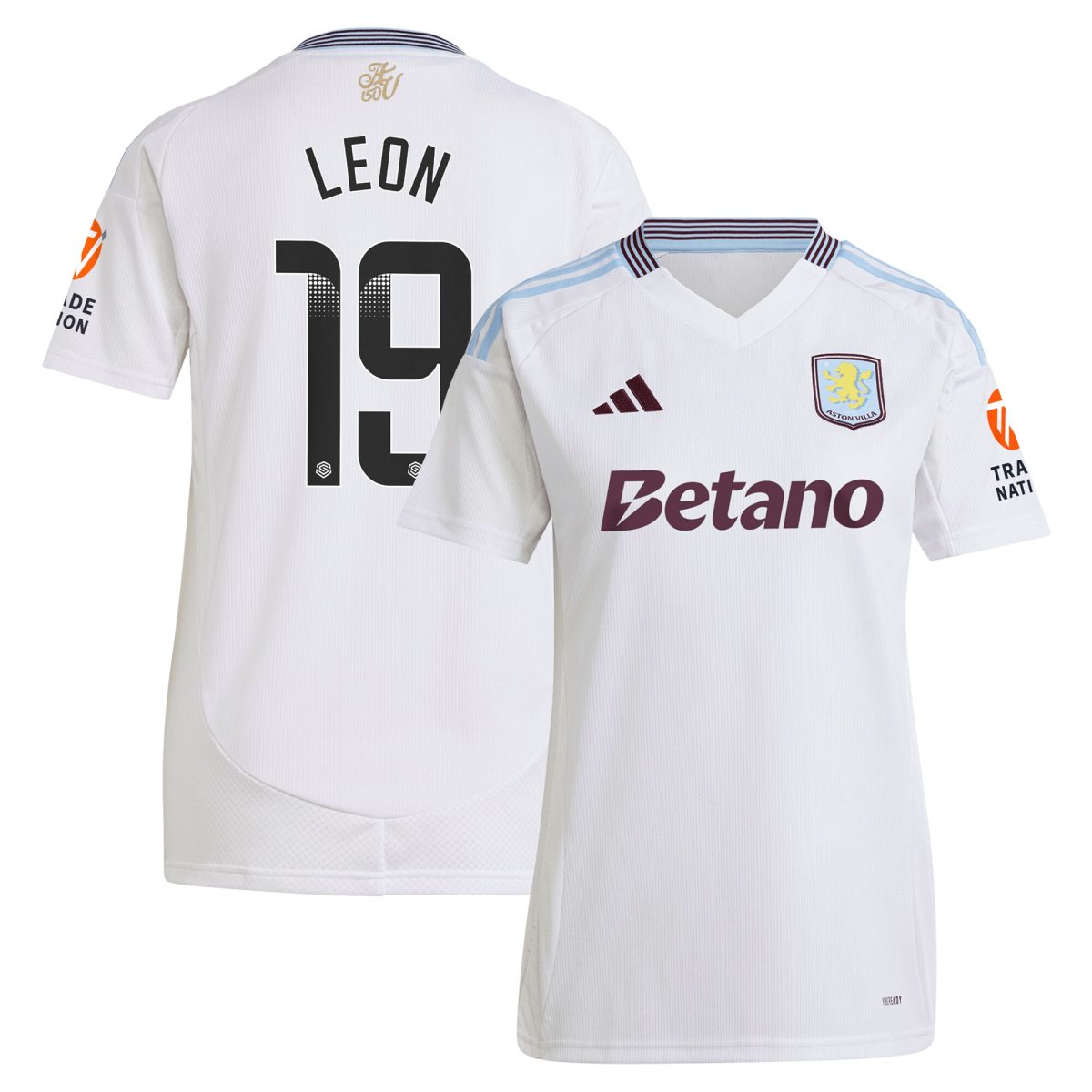 Explore the aston villa wsl away shirt 2024-25 – womens with leon 19 printing Collection of Aston Villa jerseys. Authentic, high-quality football shirts for every supporter, available worldwide.