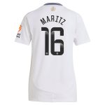 Explore the aston villa wsl away shirt 2024-25 – womens with maritz 16 printing Collection of Aston Villa jerseys. Authentic, high-quality football shirts for every supporter, available worldwide.