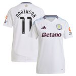 Explore the aston villa wsl away shirt 2024-25 – womens with robinson 11 printing Collection of Aston Villa jerseys. Authentic, high-quality football shirts for every supporter, available worldwide.