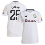 Explore the aston villa wsl away shirt 2024-25 – womens with taylor 25 printing Collection of Aston Villa jerseys. Authentic, high-quality football shirts for every supporter, available worldwide.